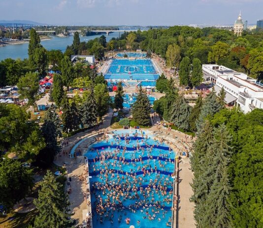 История пляжей в Будапеште