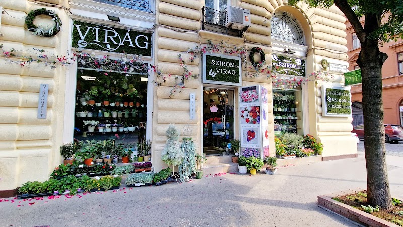 Szirom Virágküldés Budapest, Virágbolt a Nyugati mellett